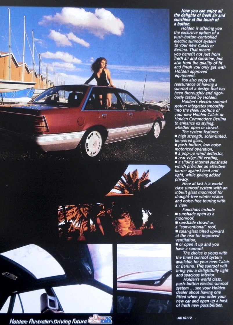 1985 Holden VK Calais Brochure Page 4